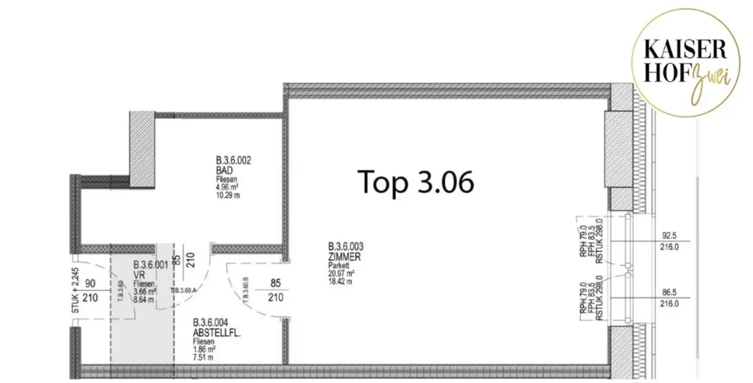 Schicke Single-Wohnung im Zentrum von Linz!