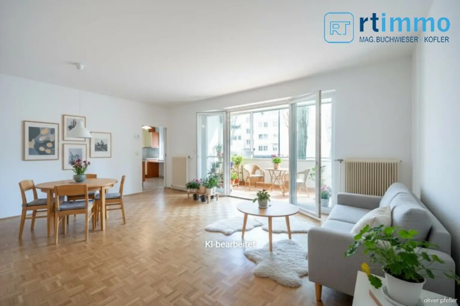 ZENTRAL und RUHIG: 3-Zimmer Wohnung inkl. Stellplatz - Nähe Zentrum, Rosarium & Strandbad
