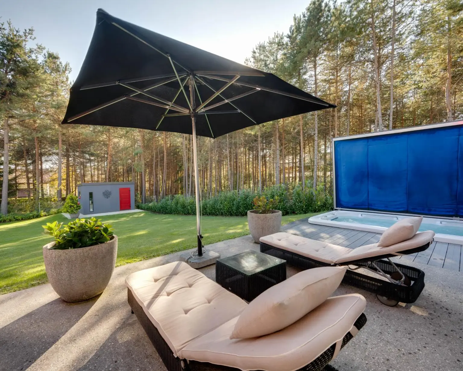 Wellness im eigenen Garten