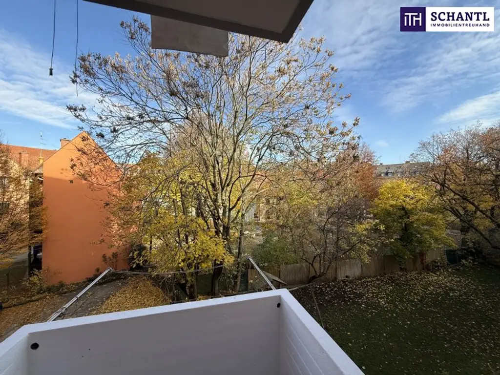 Traumhafte 3-Zimmer-Wohnung in Graz mit Schlossberg-Blick in idyllischer Ruhelage!