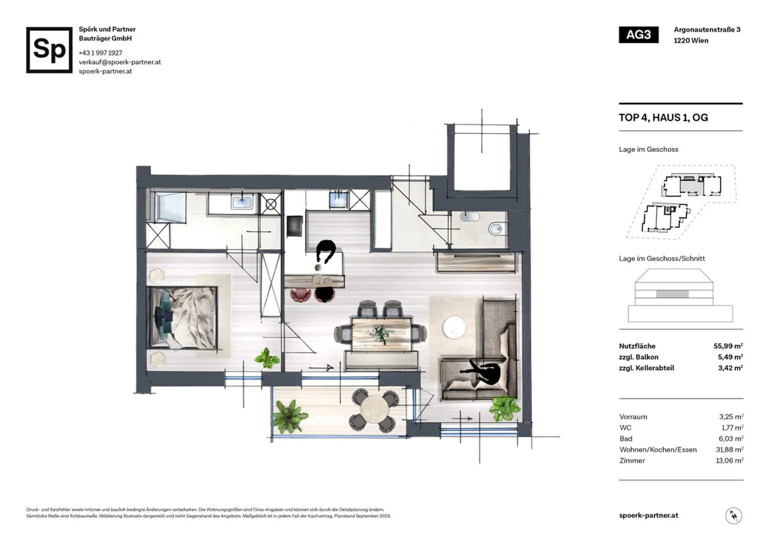 Wohnen an der Alten Donau - sofort beziehbar und provisionsfrei!