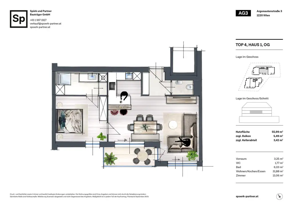 Wohnen an der Alten Donau - sofort beziehbar und provisionsfrei!
