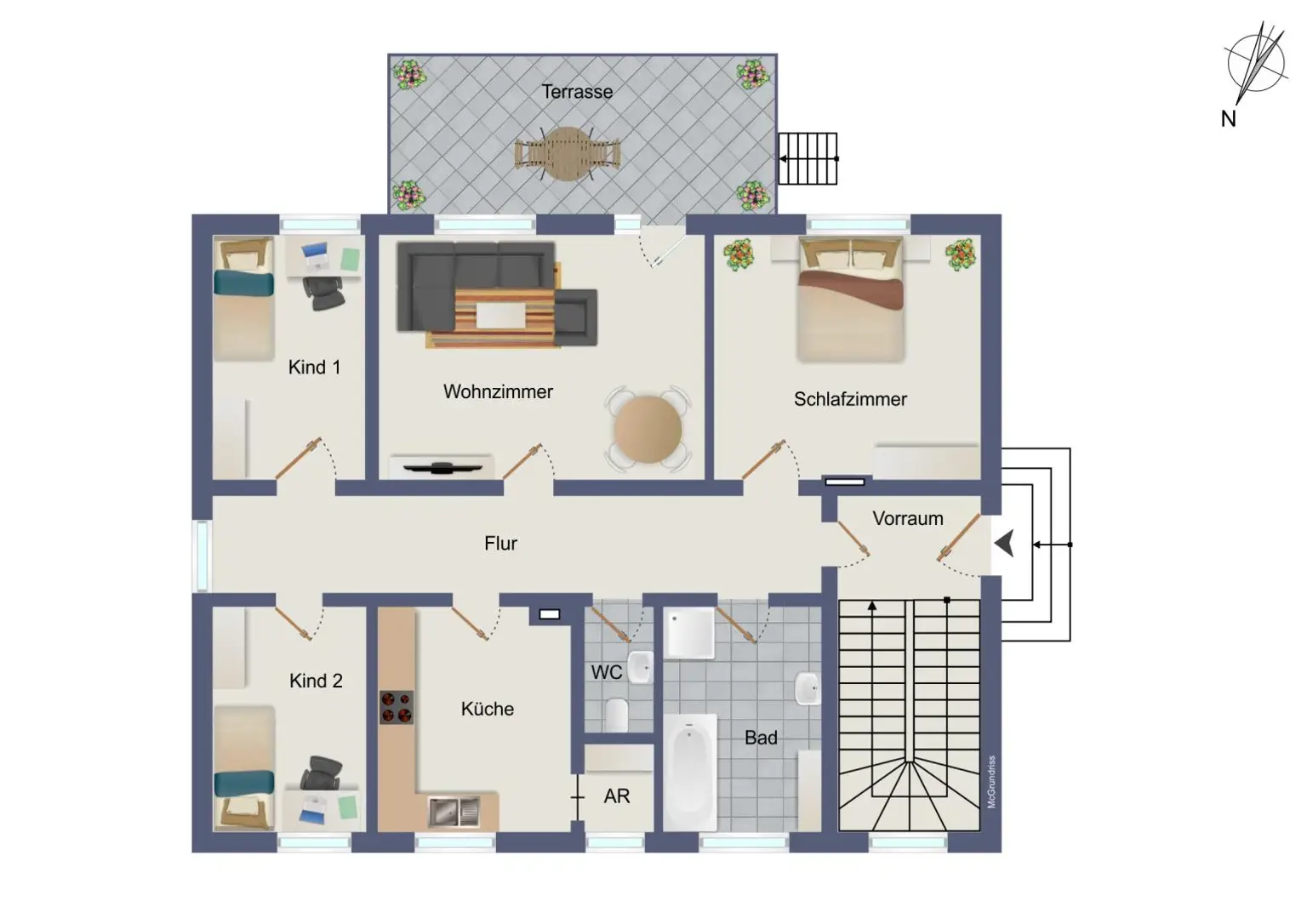 Grundriss EG