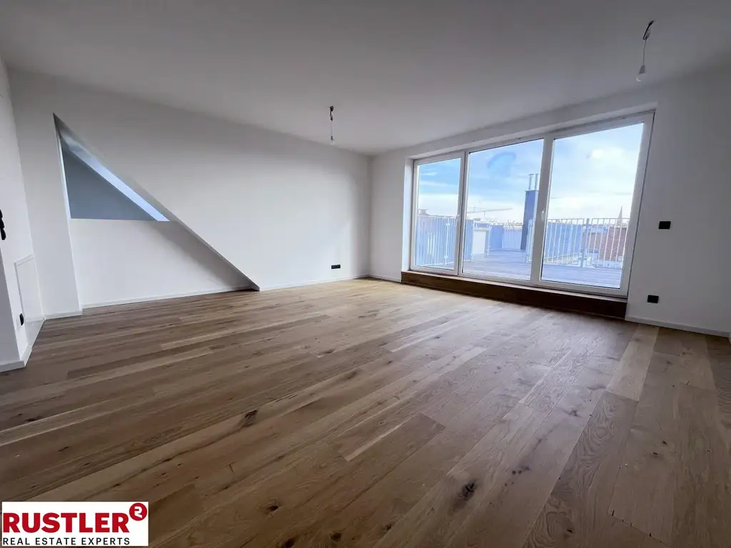 Eiinzigartige Dachgeschoss-Maisonette mit 3 Terrassen & Fernblick | ERSTBEZUG am Reinlpark