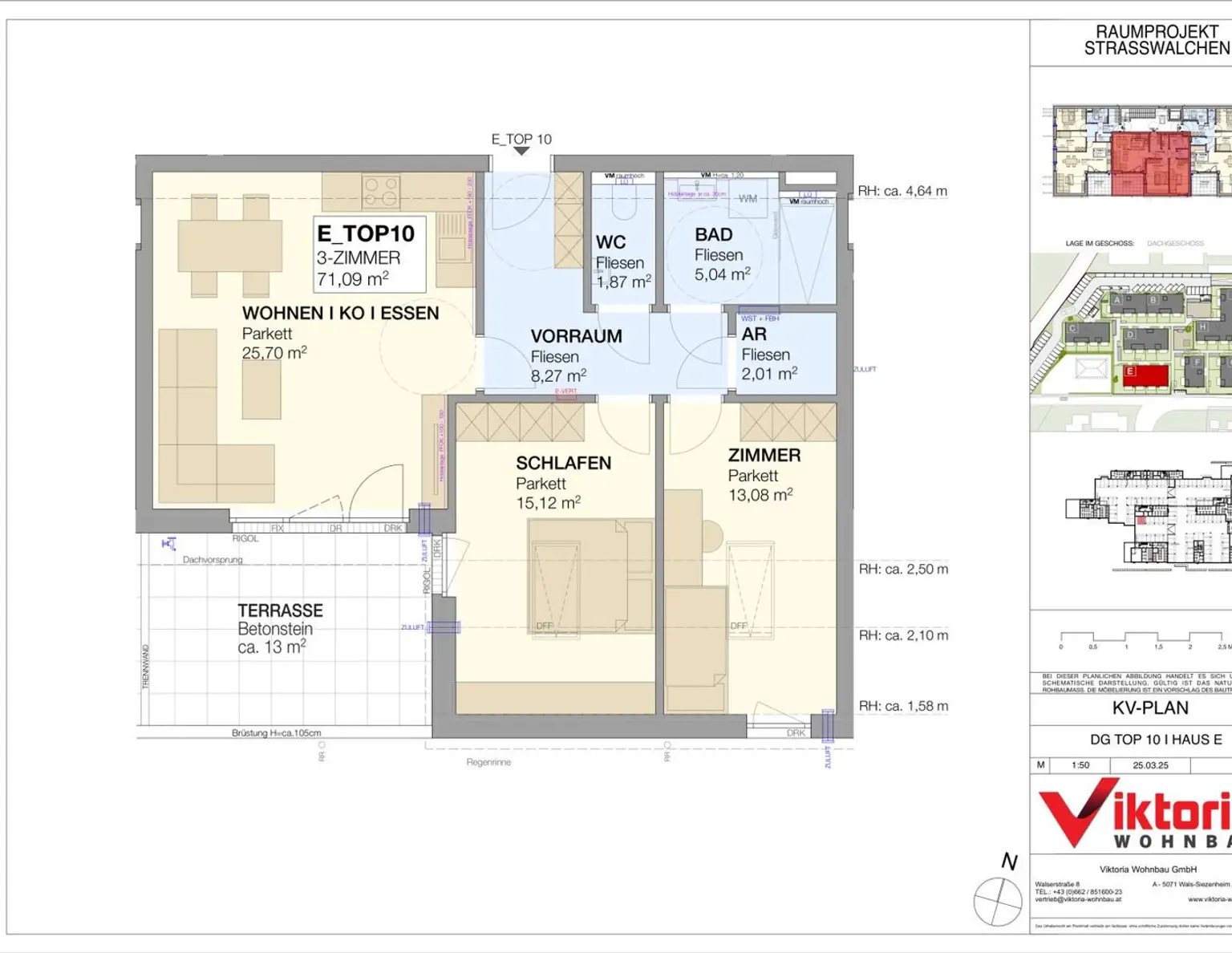 71m² Wohnung mit Dachterrasse - jetzt neu in Strasswalchen!