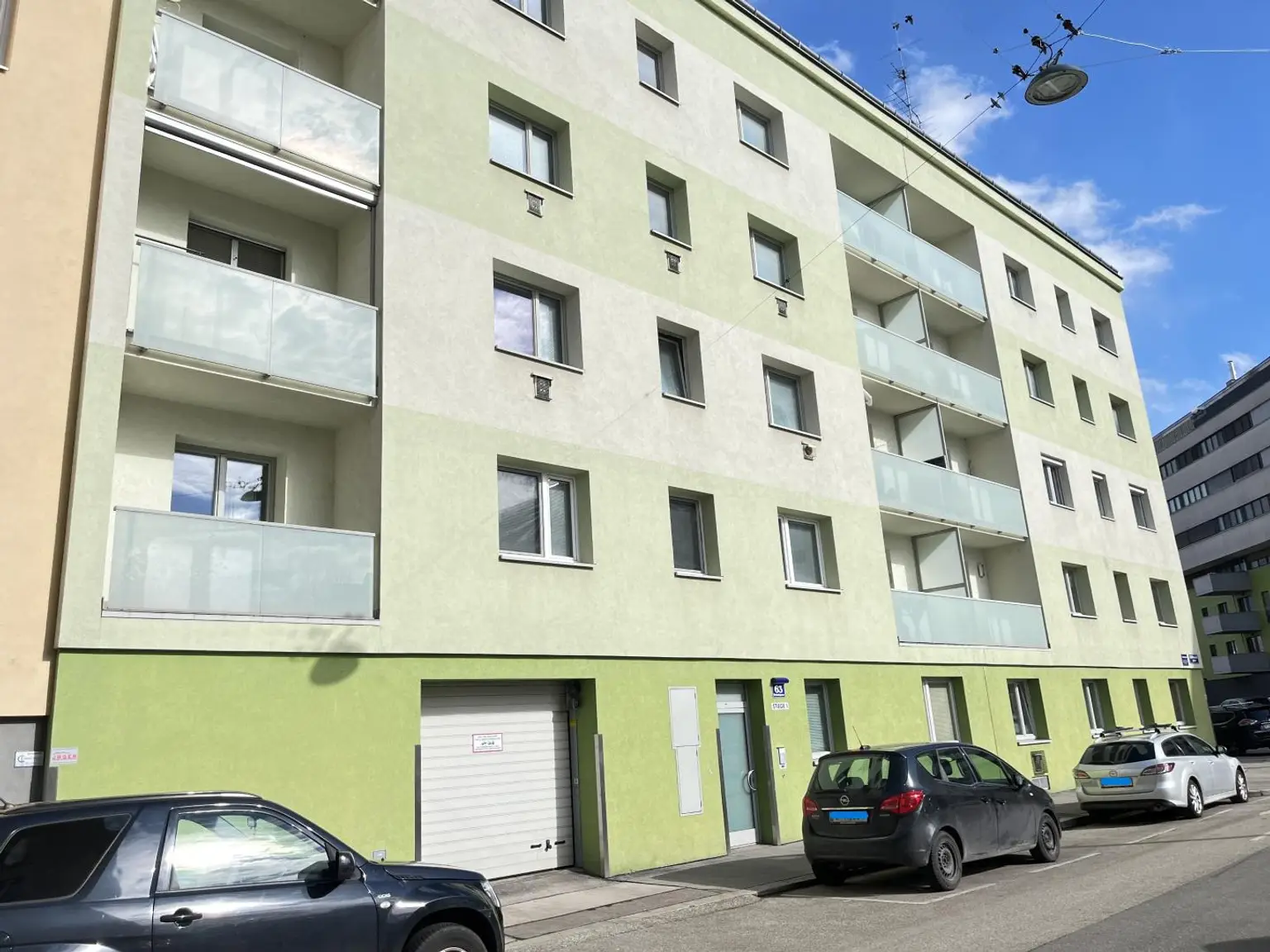 Ansicht Wohnhausanlage