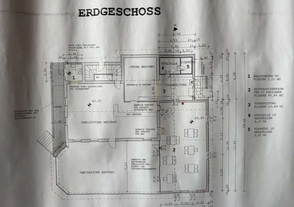 Gasthaus Grundriss EG