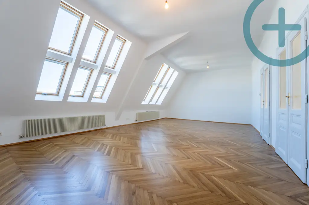 Penthouse-Etage mit XXL Terrasse