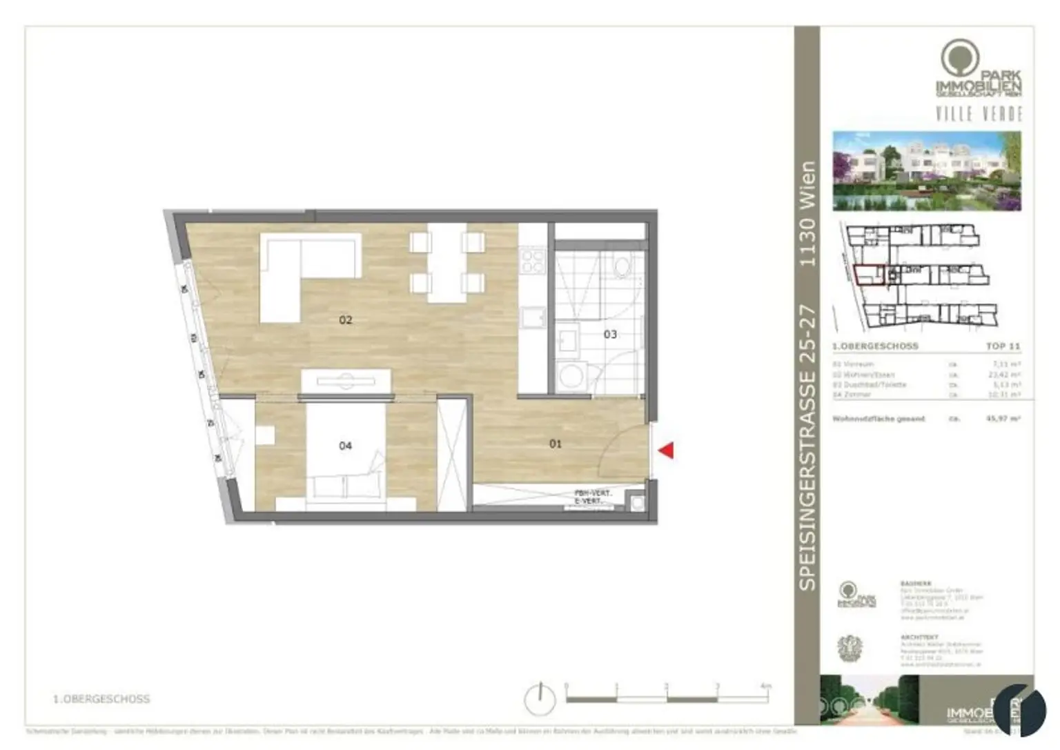 Exklusives Refugium mit Schwimmbiotop – Stilvoll möbliertes 2-Zimmer-Apartment in Ruhelage