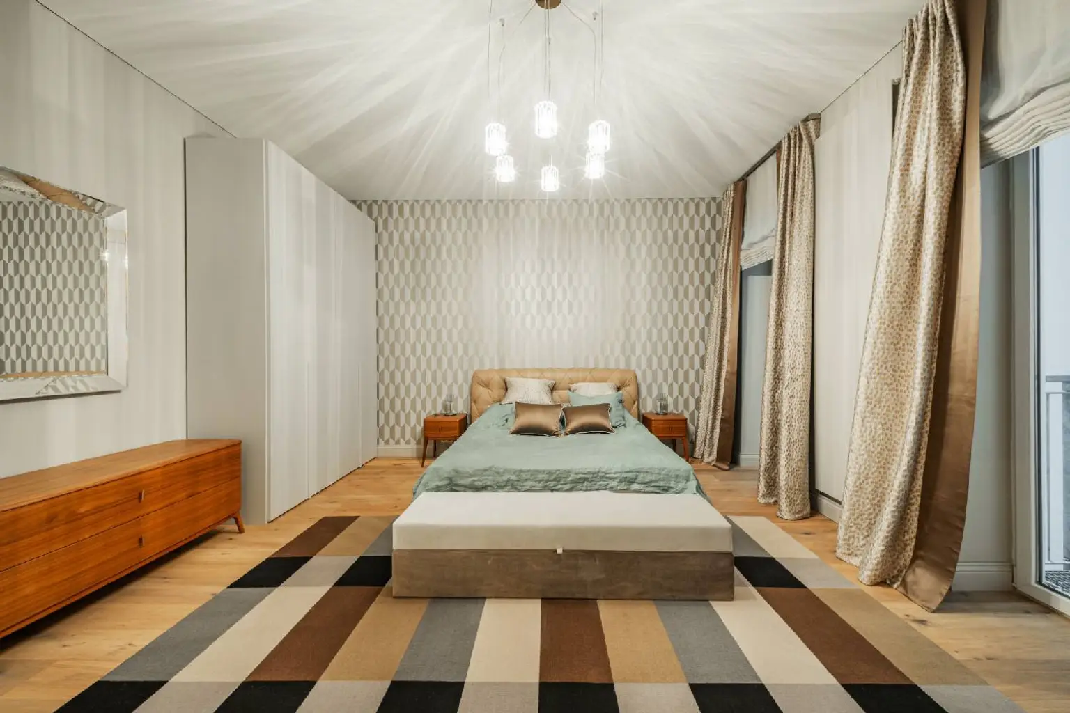 Vollmöblierte Luxus Altbauwohnung gegenüber Palais Liechtenstein