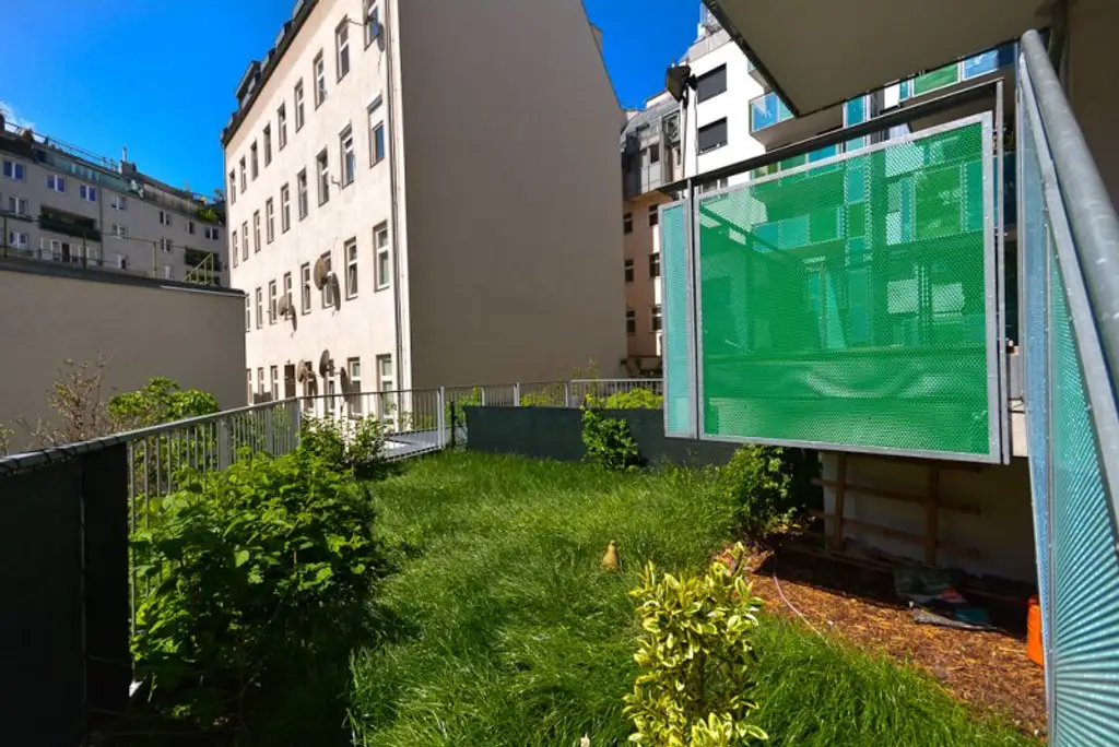 3 Zimmer Neubauwohnung mit Balkon und Garten