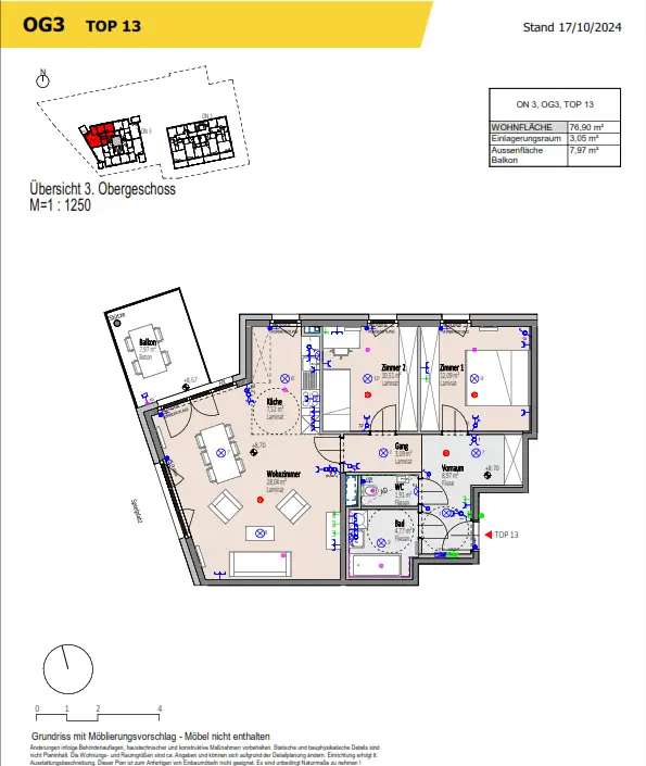 Ein Viertel Grün – gefördert, zentral und leistbar Wohnen