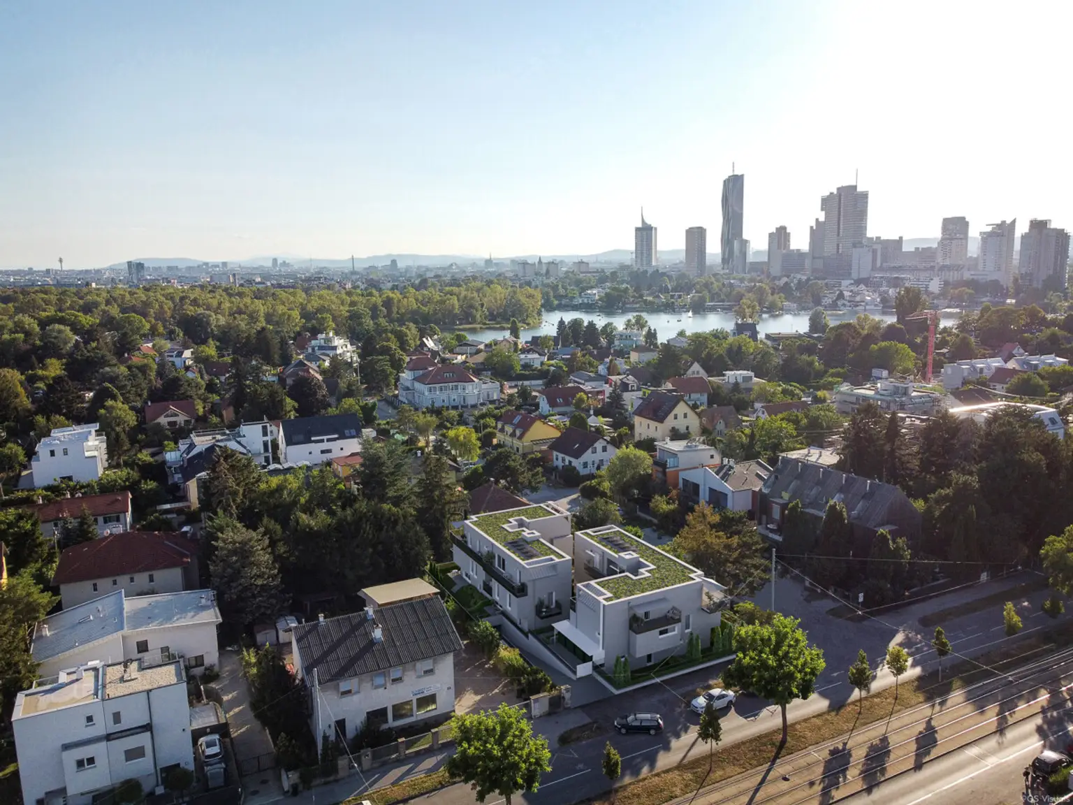 Terrassentraum bei der Alten Donau - provisionsfrei und bezugsfertig