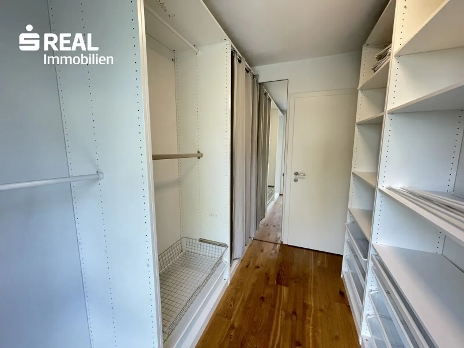 begehbare Garderobe