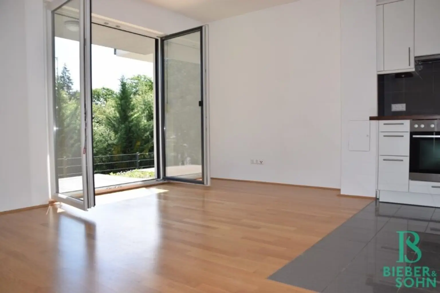 Wohnraum/Blick Terrasse