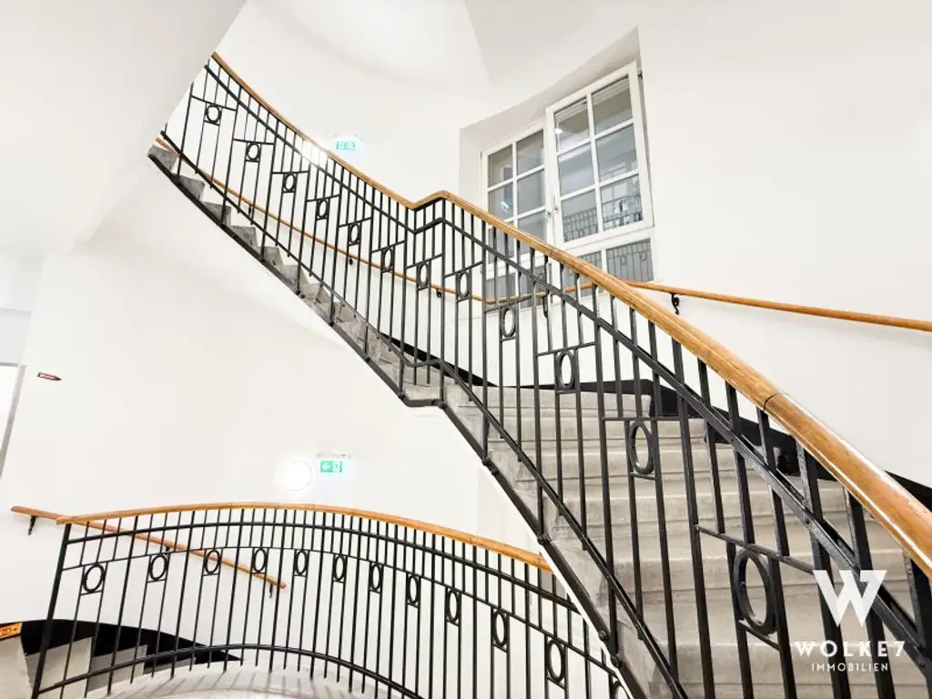 Klassischer Altbau trifft modernen Luxus – Helle kernsanierte 2-Zimmer-Wohnung mit Balkon & Tiefgarage in bester Lage von Margareten
