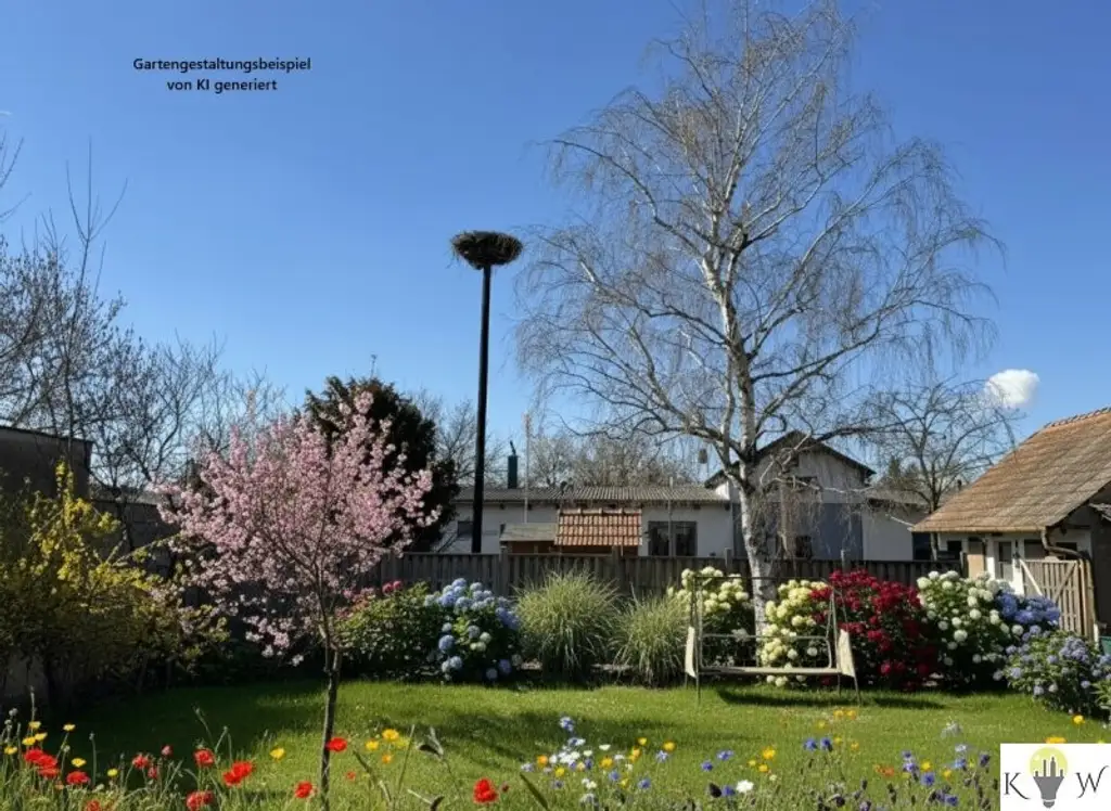 Gemütliches Einfamilienhaus mit sonnigem Garten und Halle