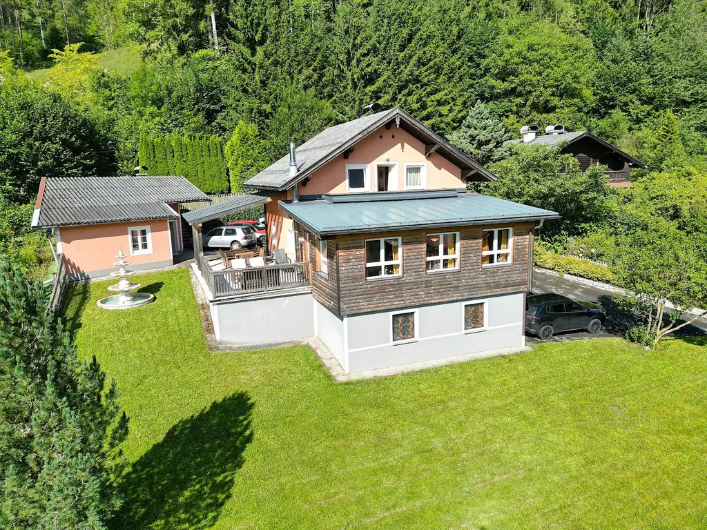 "Burgblick" - Einfamilienhaus in traumhafter Lage mit Blick auf die Burg Hohenwerfen!