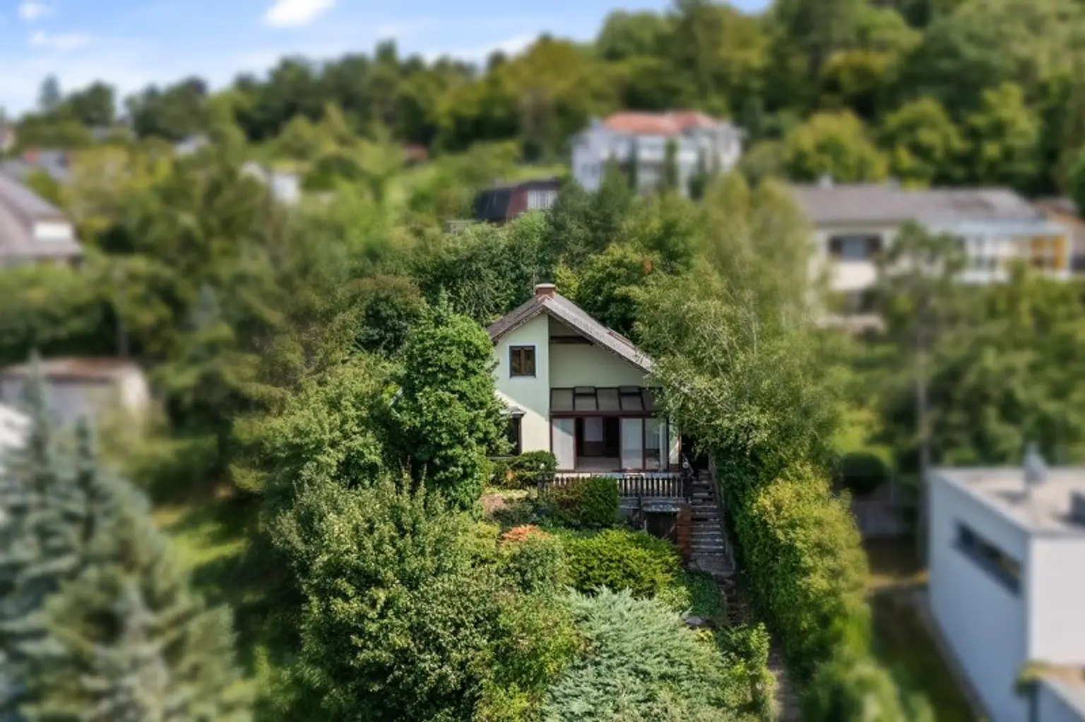 Bestlage Langenzersdorf: Unverbaubarer Fernblick!