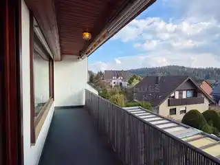 Loggia mit Fernblick