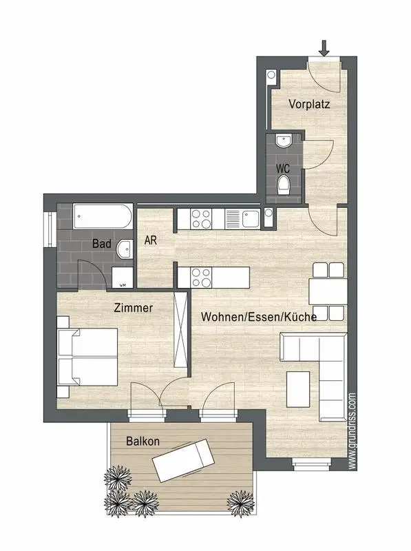 1140 Wien, Schleusenstraße 1A / Bahnstraße 2F MIETE
