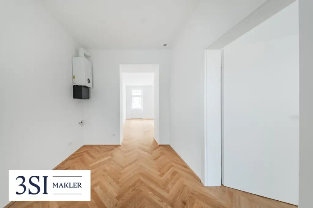 Klausgasse 46: Vollsanierte 2-Zimmer-Altbauwohnung in ruhiger Seitengasse des 16. Bezirks