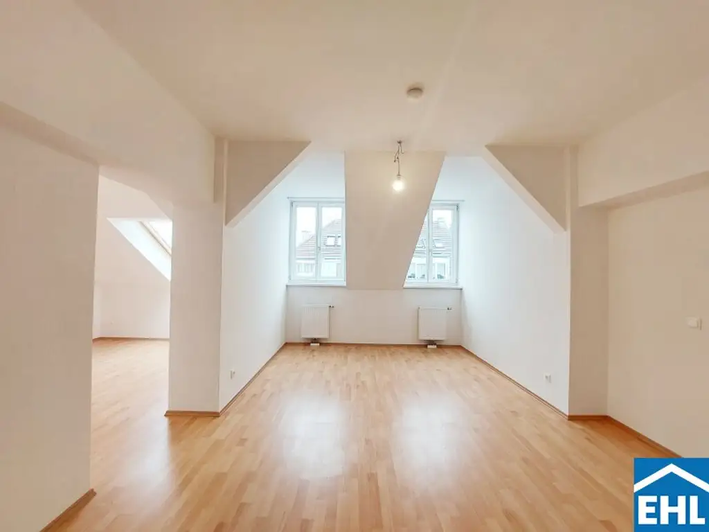 UNBEFRISTET! Großzügige 2,5-Zimmer-Wohnung mit 34m² Dachterrasse in 1050 Wien – Ihr neues Zuhause wartet!