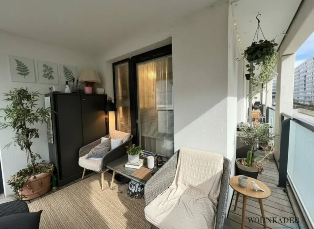 DC-Living! Fitnessraum, Sauna - Moderne 3-Zimmerwohnung mit Terrasse!