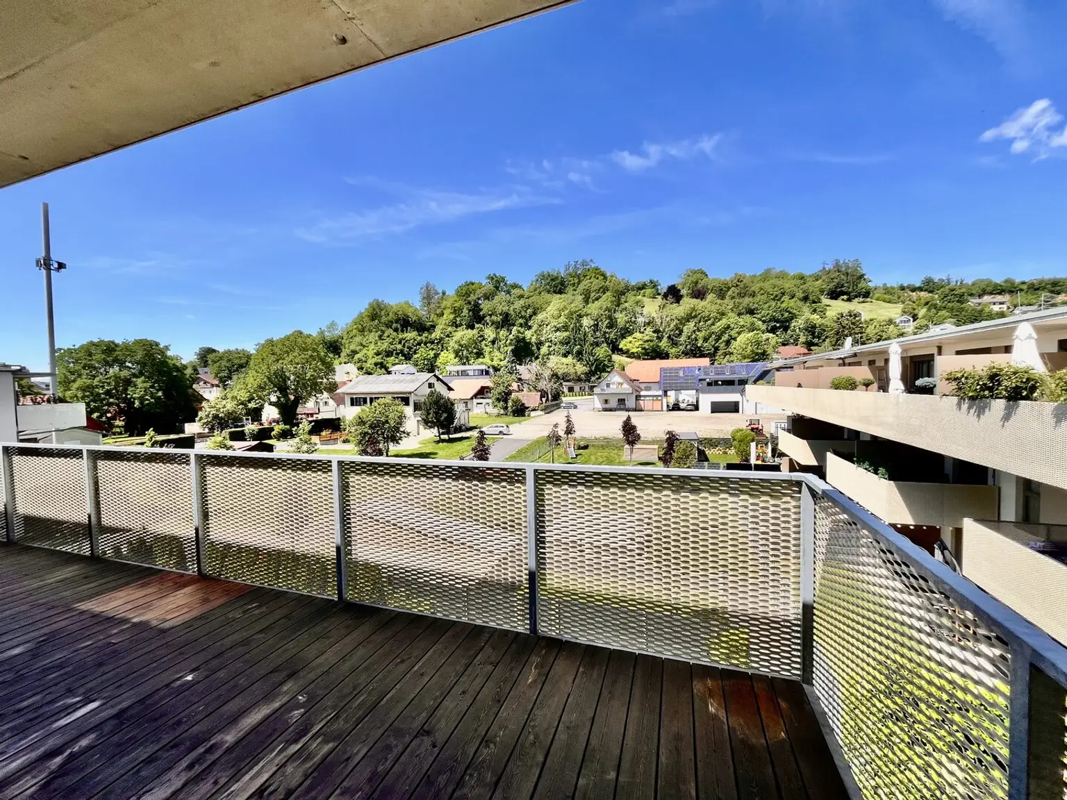 Ausblick von der Terrasse
