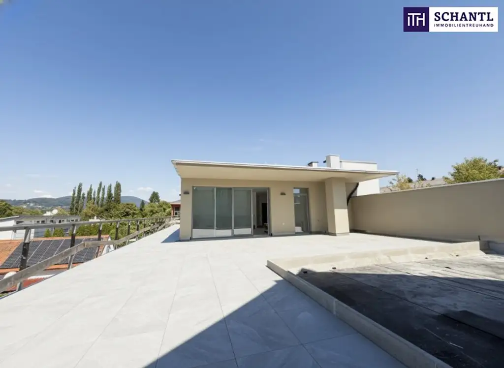 Exklusives 117m2 Penthouse mit einer unglaublichen ca. 150m2 großen Sonnenterrasse -Glück in perfekter Lage – Sichern Sie sich Ihr exklusives Wohnjuwel!