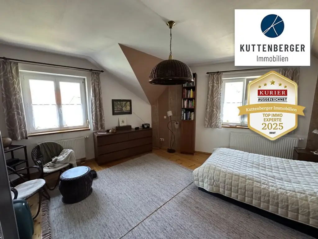 Charmantes Wohnhaus mit Garten, Scheune und traumhaftem Blick ins Grüne