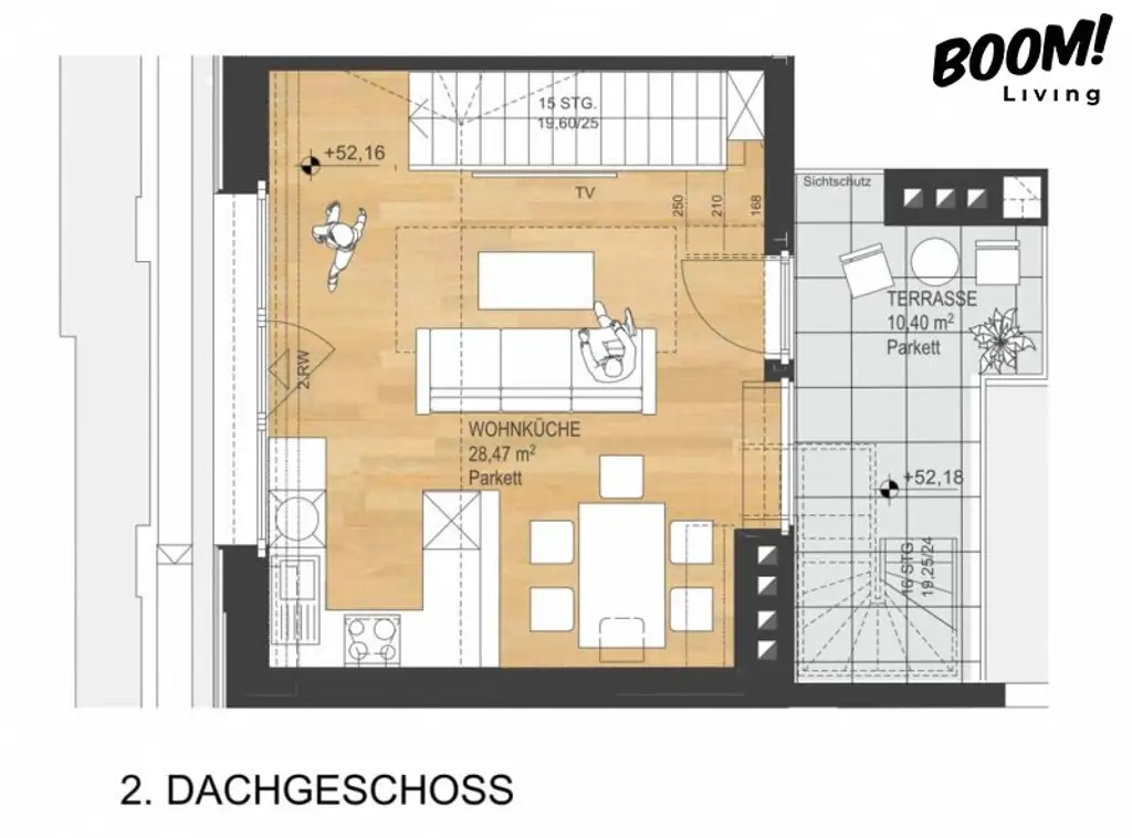 Exklusive Penthouse-Wohnungen | Terrassen | Dachterrassen | 360° Rundumblick | Toplage 1180 | Nähe Kutschkermarkt