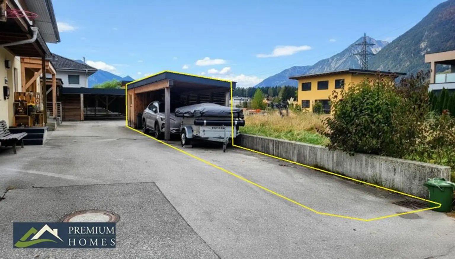 Kramsach-Reihen-Mittelhaus-KFZ Abstellplätze