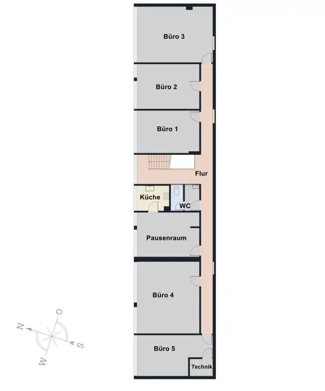 Grundriss ohne Maßstab