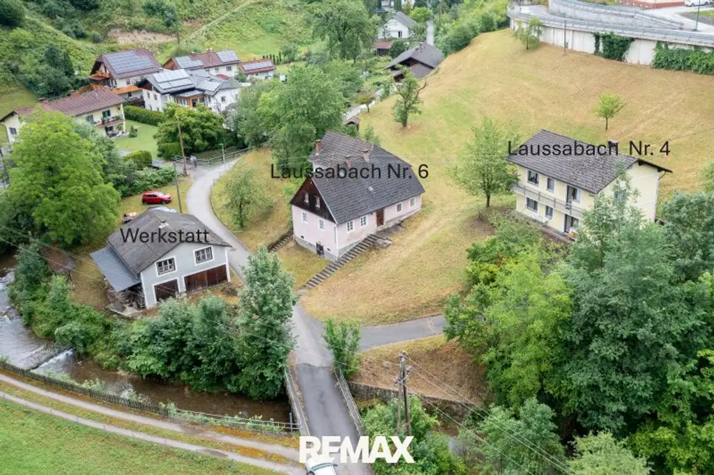Idyllisches Liebhaberstück in Naturlage! Mit Werkstatt auf 5376 m² Grund!