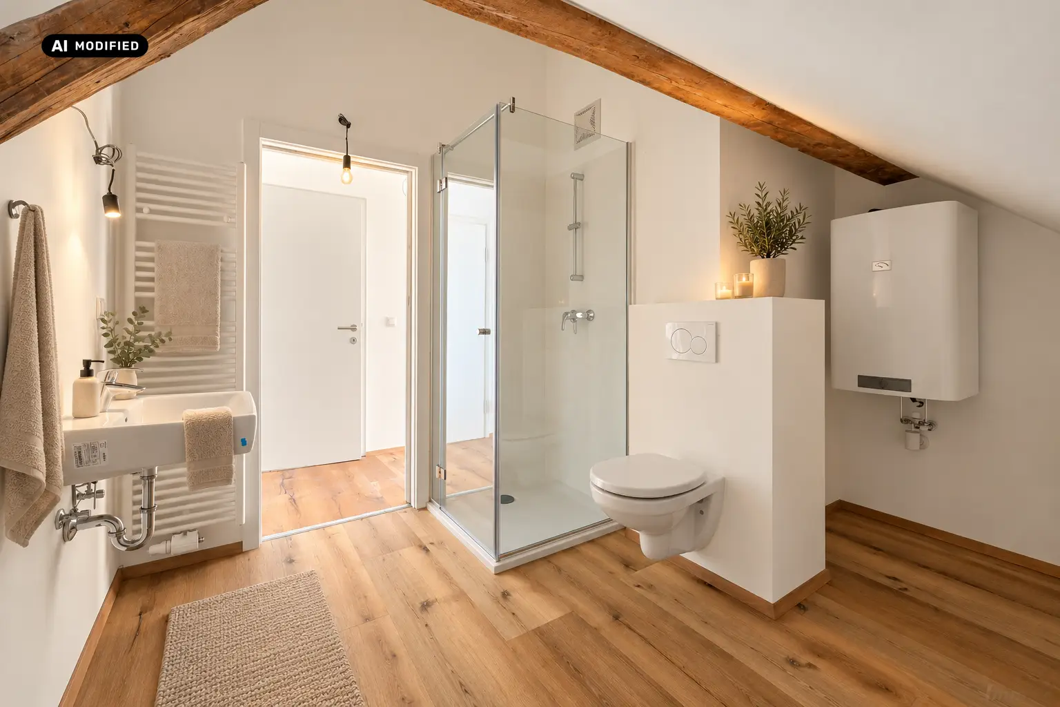 KI-bearbeitet – Badezimmer