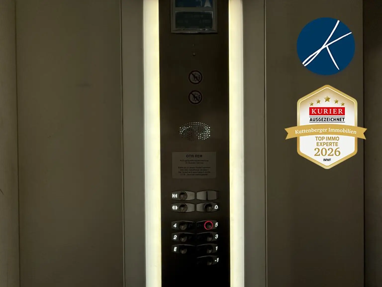 Moderner Personenlift