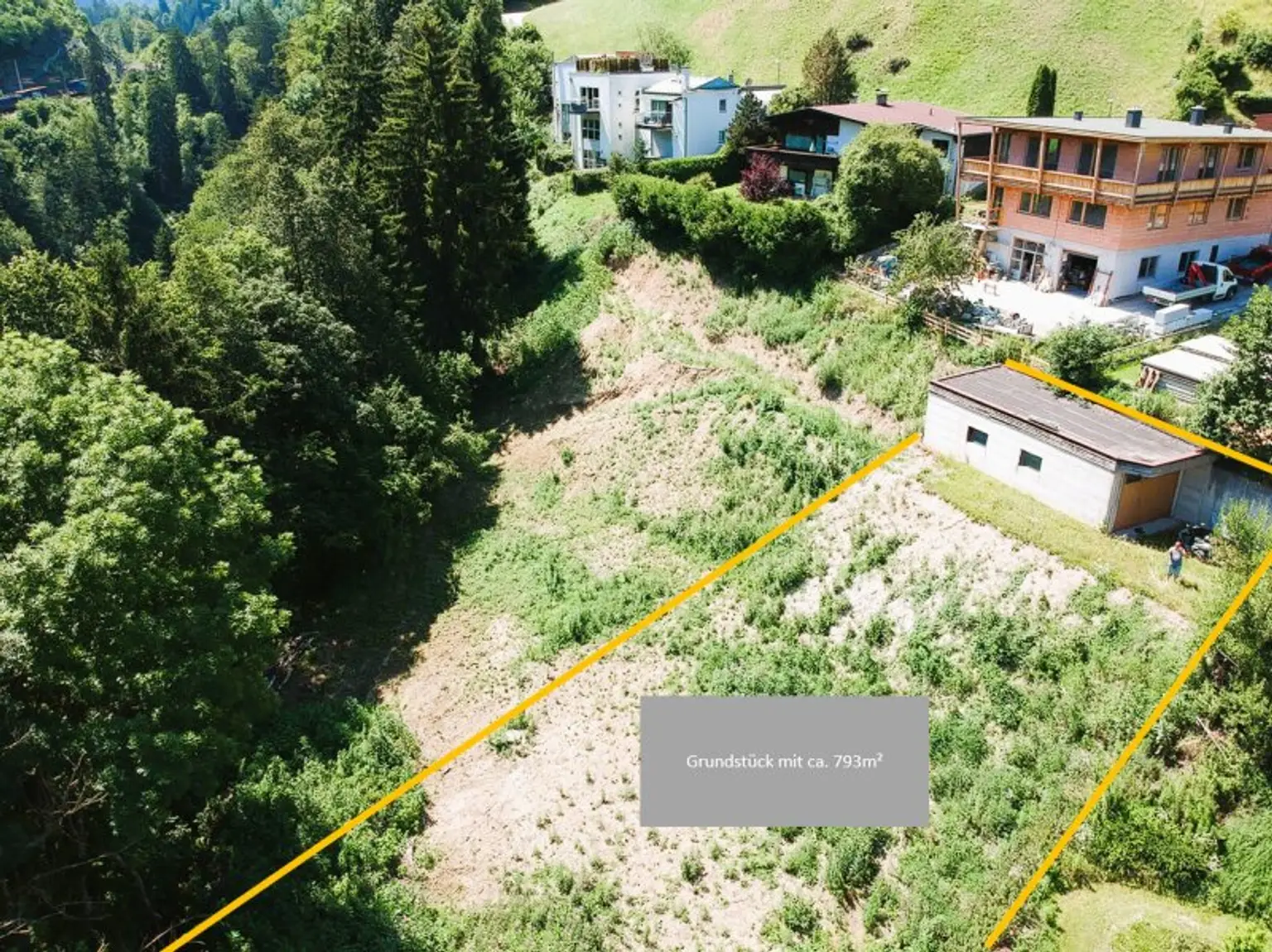 MISCHGEBIET: Über 790m² großes Baugrundstück NAHE INNSBRUCK ab sofort zu kaufen!
