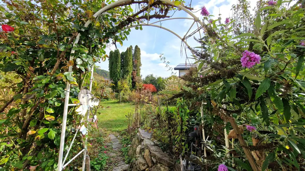 Entzückendes Einfamilienhaus mit Gartenoase in sonniger Lage
