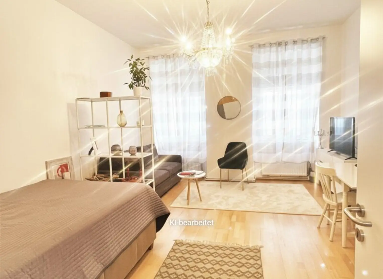 Furnished apartment on short time * ALL-IN RENT *