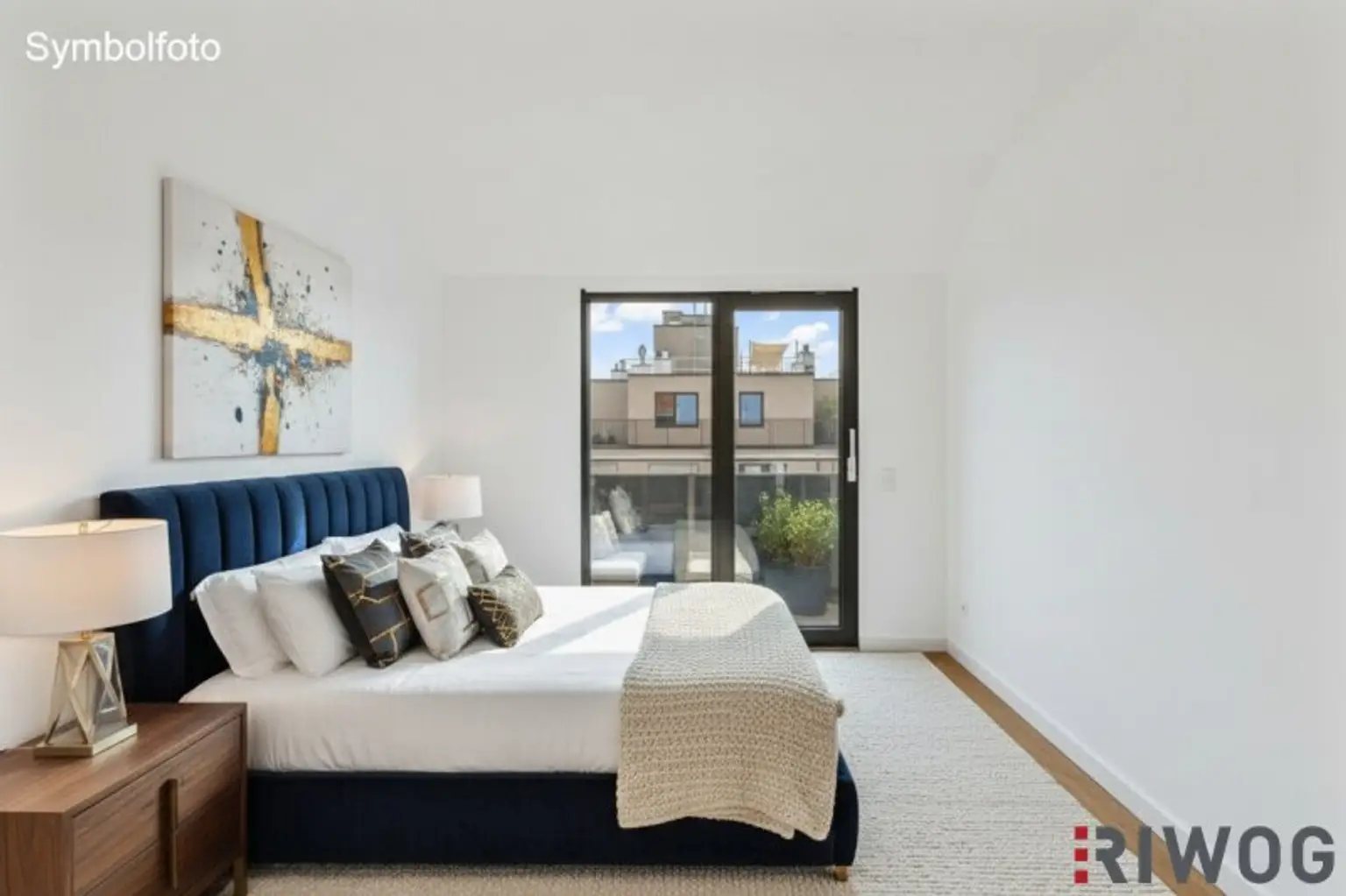 Moderne 3-Zimmer DG-Wohnung zwei Außenflächen und Ausblick