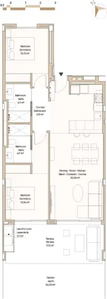 Luxus-Apartment direkt am Strand auf Ibiza