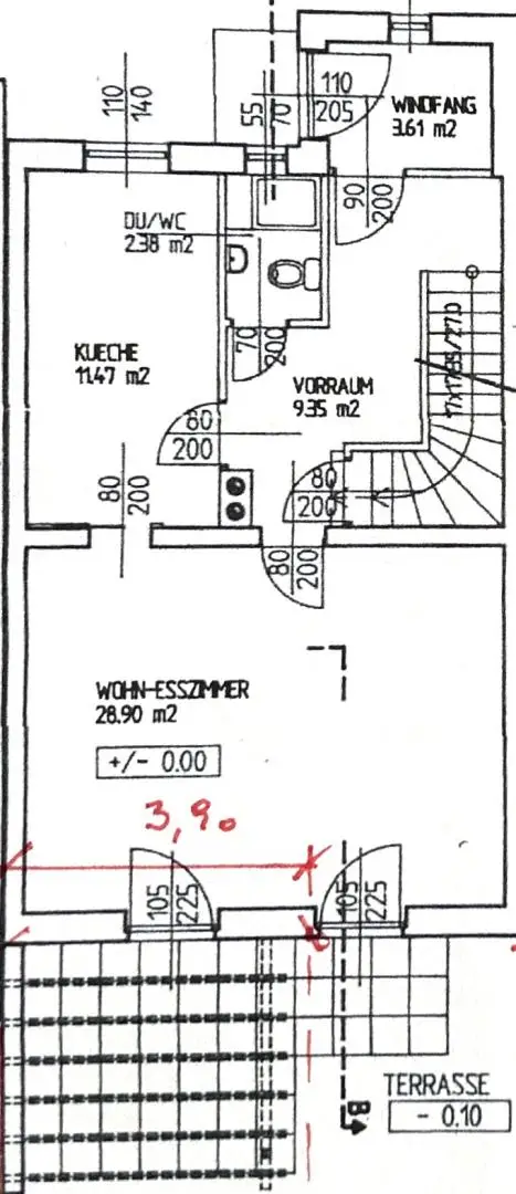 Grundriss - Erdgeschoss