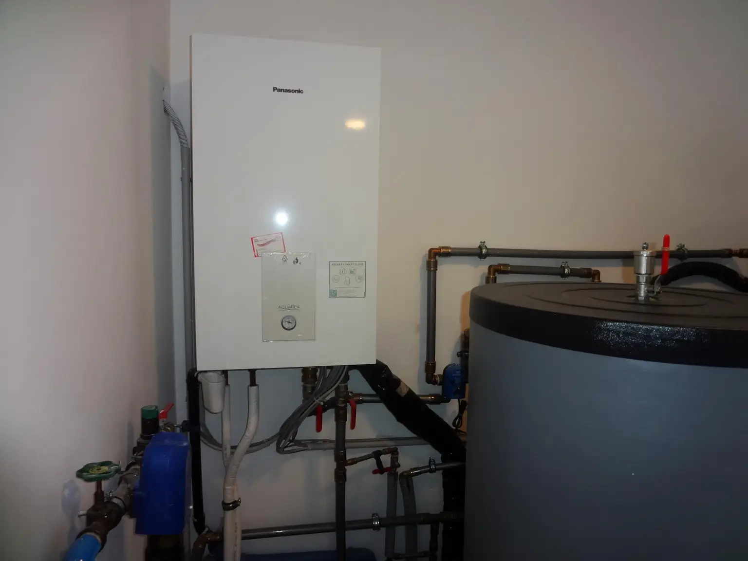 Luftwärme Fußbodenheizung