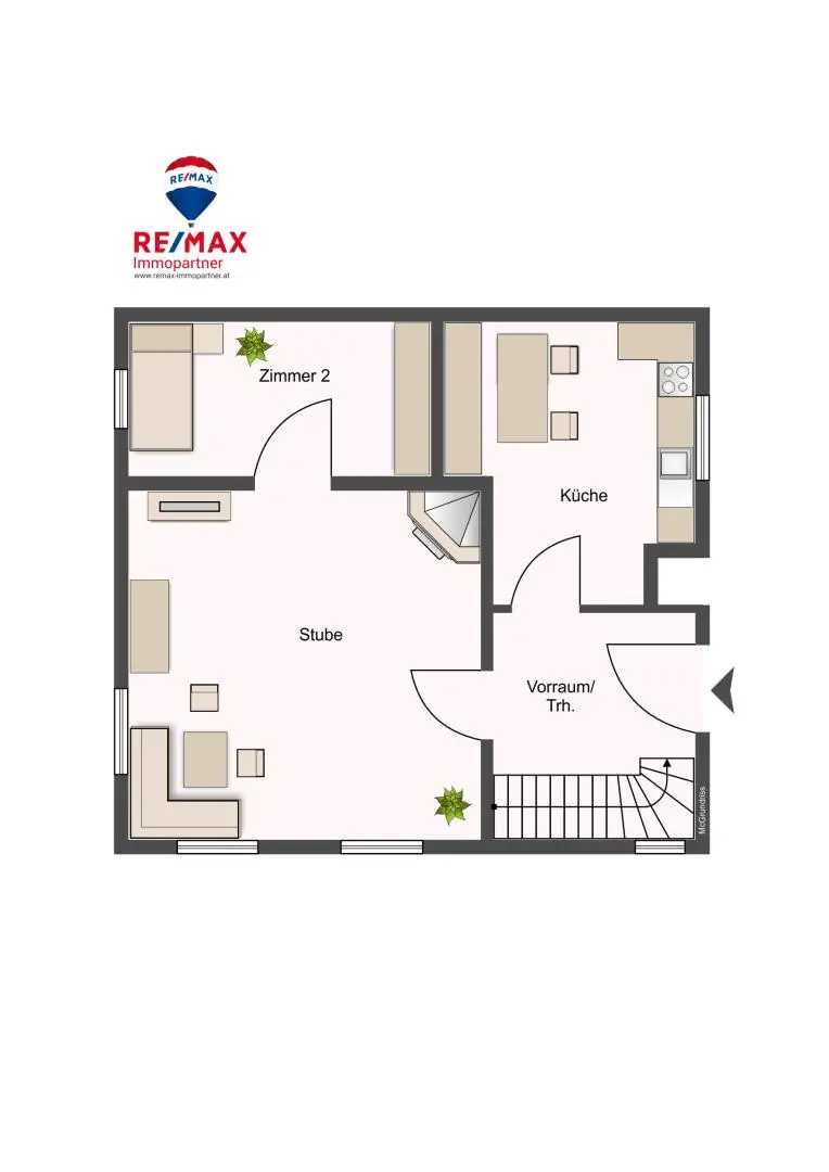 Grundrissplan (OG 1 - Nebenhaus)
