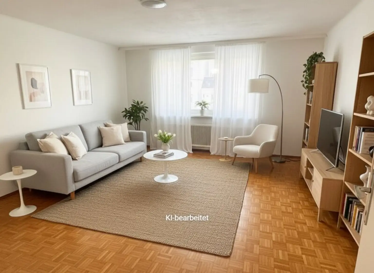 Wohnzimmereinrichtung KI-Vorschlag