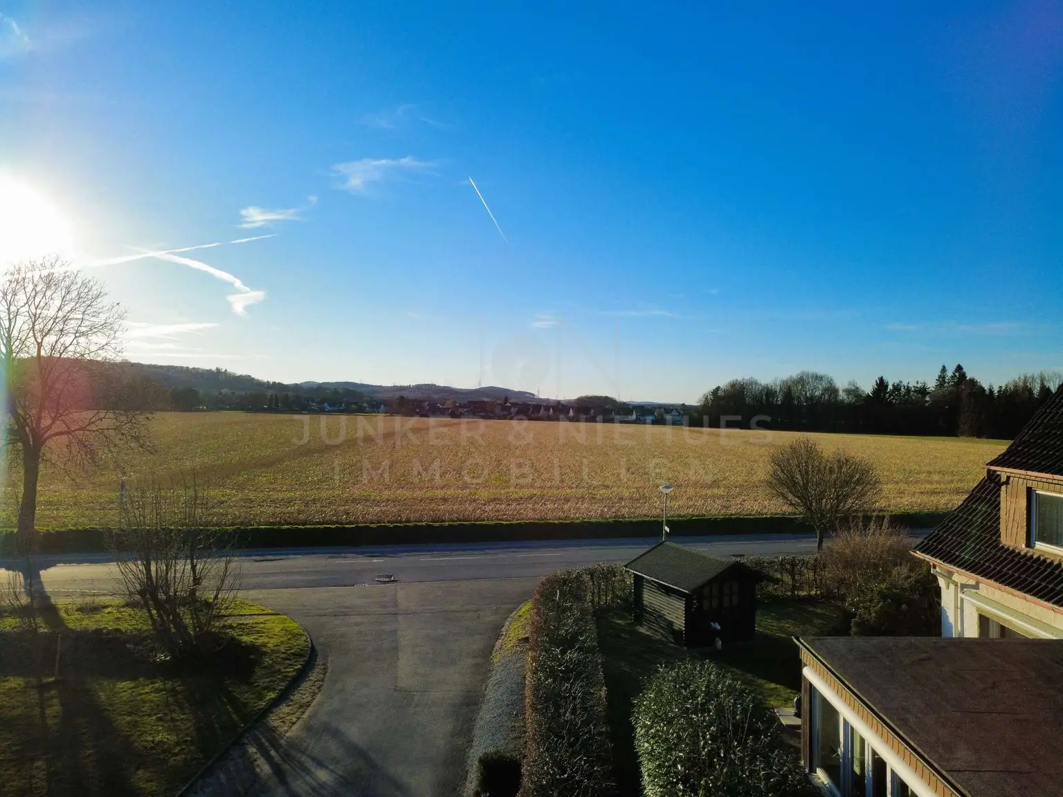 Ausblick zur Feldseite