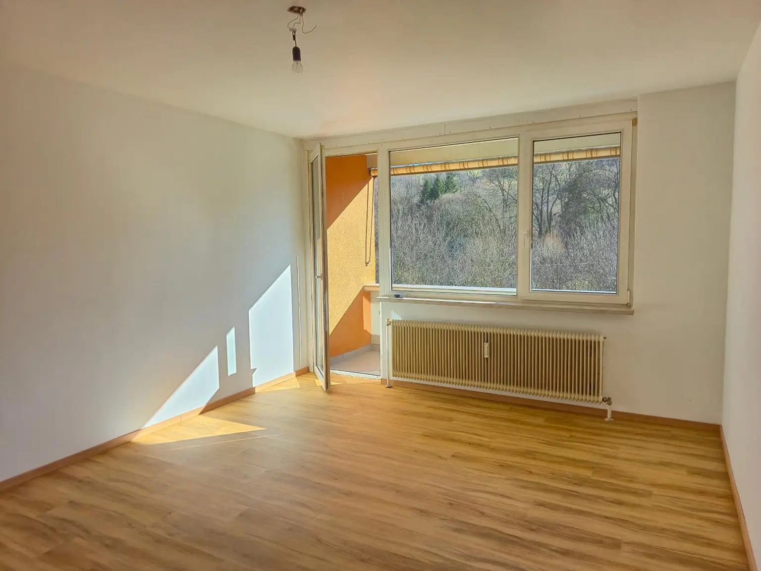 Wohnzimmer mit Loggia