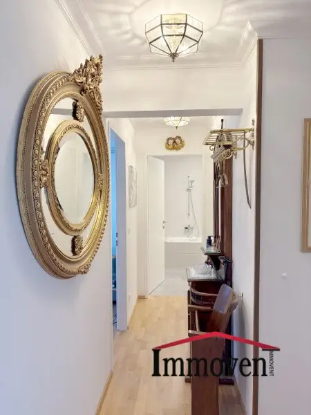 Wunderschöne, möblierte 2-Zimmerwohnung mit Balkon!