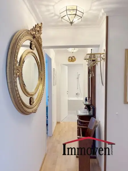 Wunderschöne, möblierte 2-Zimmerwohnung mit Balkon!